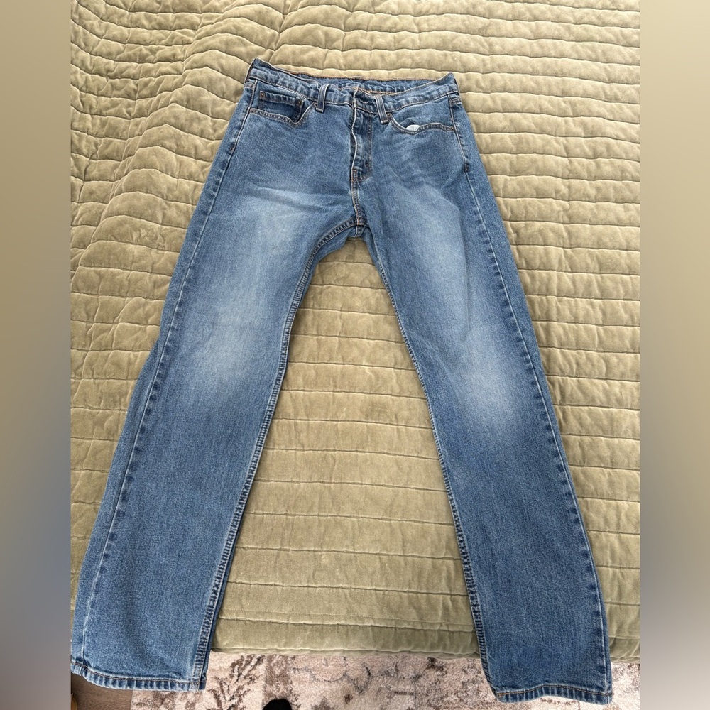 Levi's Men's Straight Blue Jeans